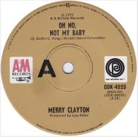 Merry Clayton: Oh No, Not My Baby Australia 7-inch