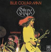 Styx: Blue Collar Man Netherlands 7-inch