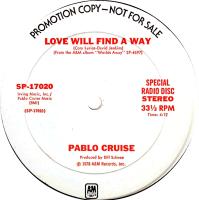 Pablo Cruise: Love Will Find a Way US promo 12-inch