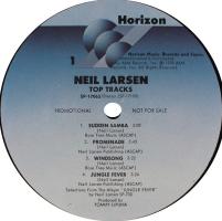 Neil Larsen: Top Tracks US promo 12-inch