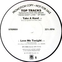 Head East: Selections From Head East Live US promo 12-inch