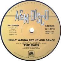Rae: I Only Wanna Get Up and Dance US promo 12-inch