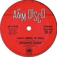 Atlantic Starr: Rock 'N' Roll US promo 12-inch