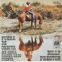 Billy Preston: Outa-Space Spain 7-inch