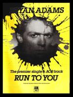 Bryan Adams: Run to You US ad