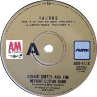 Dennis Coffey & the Detroit Guitar Band: Taurus Australia 7-inch
