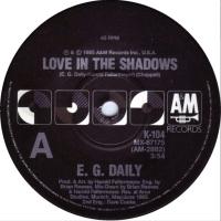 E. G. Daily: Love In the Shadows Australia 7-inch