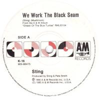 Sting: We Work the Black Seam Australia 7-inch
