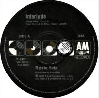 Rosie Vela: Interlude Australia promo 7-inch