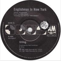 Sting: Englishman In New York Australia promo 7-inch