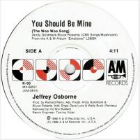 Jeffrey Osborne: You Should Be Mine Australia 7-inch
