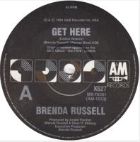 Brenda Russell: Get Here Australia 7-inch