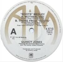 Quincy Jones: Roots Medley Australia 7-inch
