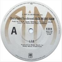 L.T.D.: Back In Love Again (Every Time I Turn Around) Australia 7-inch