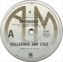Gallagher & Lyle: Showdown Australia 7-inch
