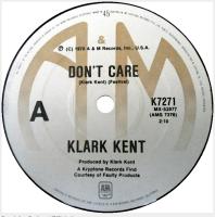 Klark Kent: Don't Care Australia 7-inch