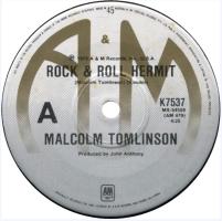 Malcolm Tomlinson: Rock & Roll Hermit Australia 7-inch
