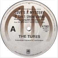 Tubes: Love's a Mystery Australia 7-inch