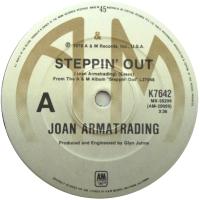 Joan Armatrading: Steppin' Out Australia 7-inch