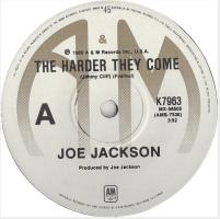 Joe Jackson: The Harder They Come Australia 7-inch