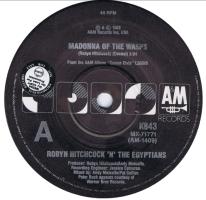Robyn Hitchcock & the Egyptians: Madonna Of the Wasps Australia promo 7-inch