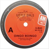 Oingo Boingo: Little Girls Australia 7-inch
