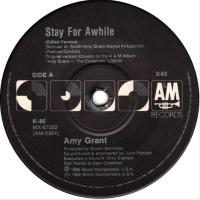 Amy Grant: Stay For Awhile Australia 7-inch
