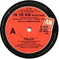 Falco: Auf Der Flucht Australia 7-inch