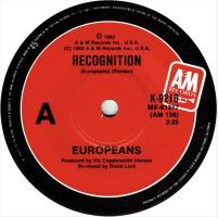 Europeans: Recognition Australia 7-inch