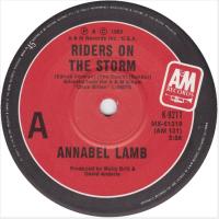 Annabel Lamb: Riders On the Storm Australia 7-inch