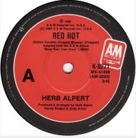 Herb Alpert: Red Hot Australia 7-inch