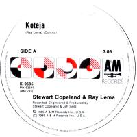 Stewart Copeland: Koteja Australia 7-inch