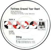 Sting: Fortress Around Your Heart Australia 7-inch
