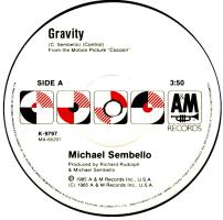 Michael Sembello: Gravity Australia 7-inch
