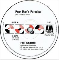 Phil Saatchi: Poor Man's Paradise Australia 7-inch