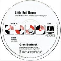 Glen Burtnick: Little Red House Australia 7-inch