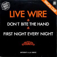 Live Wire: Don't Bite the Band France promo 12-inch