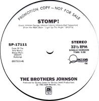 Brothers Johnson: Stomp! US promo 12-inch