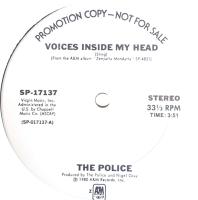 Police: Voices Inside My Head US promo 12-inch