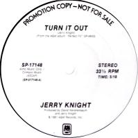 Jerry Knight: Turn It Out US promo 12-inch