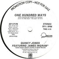 Quincy Jones: One Hundred Ways US promo 12-inch