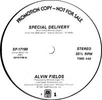 Alvin Fields: Special Delivery US promo 12-inch
