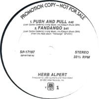 Herb Alpert: 4 Songs From Fandango US promo 12-inch