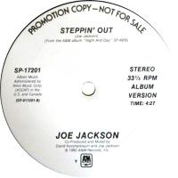 Joe Jackson: Steppin' Out US promo 12-inch