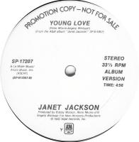 Janet Jackson: Young Love US promo 12-inch
