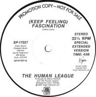 Human League: Fascination (Keep Feeling) US promo 12-inch
