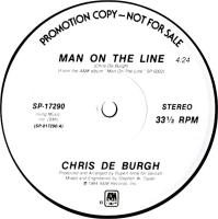 Chris DeBurgh: Man On the Line US promo 12-inch