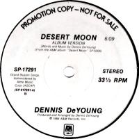 Dennis DeYoung: Desert Moon US promo 12-inch
