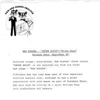 Rab Noakes: Drunk Again Britain 7-inch