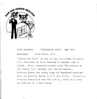 Rick Wakeman: Catherine Parr Britain 7-inch